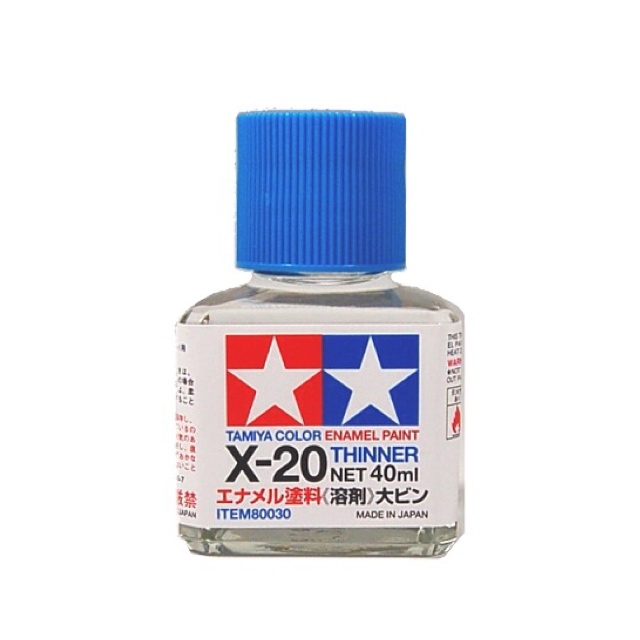 [พร้อมส่ง] TAMIYA X-20 Enamel Thinner (40ml)