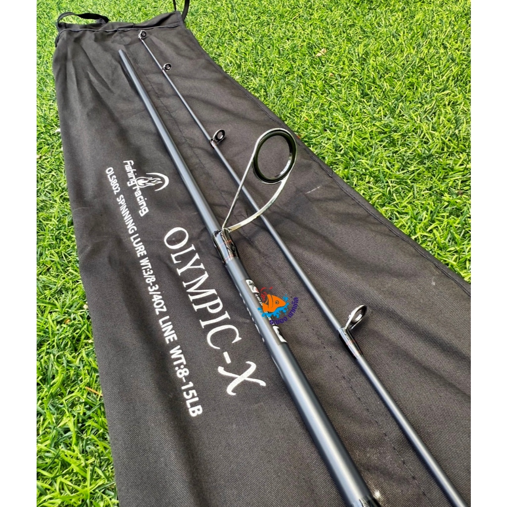 คันเบ็ด Fishing racing รุ่น OLYMPIC-X คันเบ็ดตกปลาสปิ๋ว ปลาเกล็ด