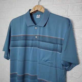 เสื้อโปโลคุณพ่อคุณตาเนื้อผ้านุ่มไม่ต้องรีดไม่ยับPOLO