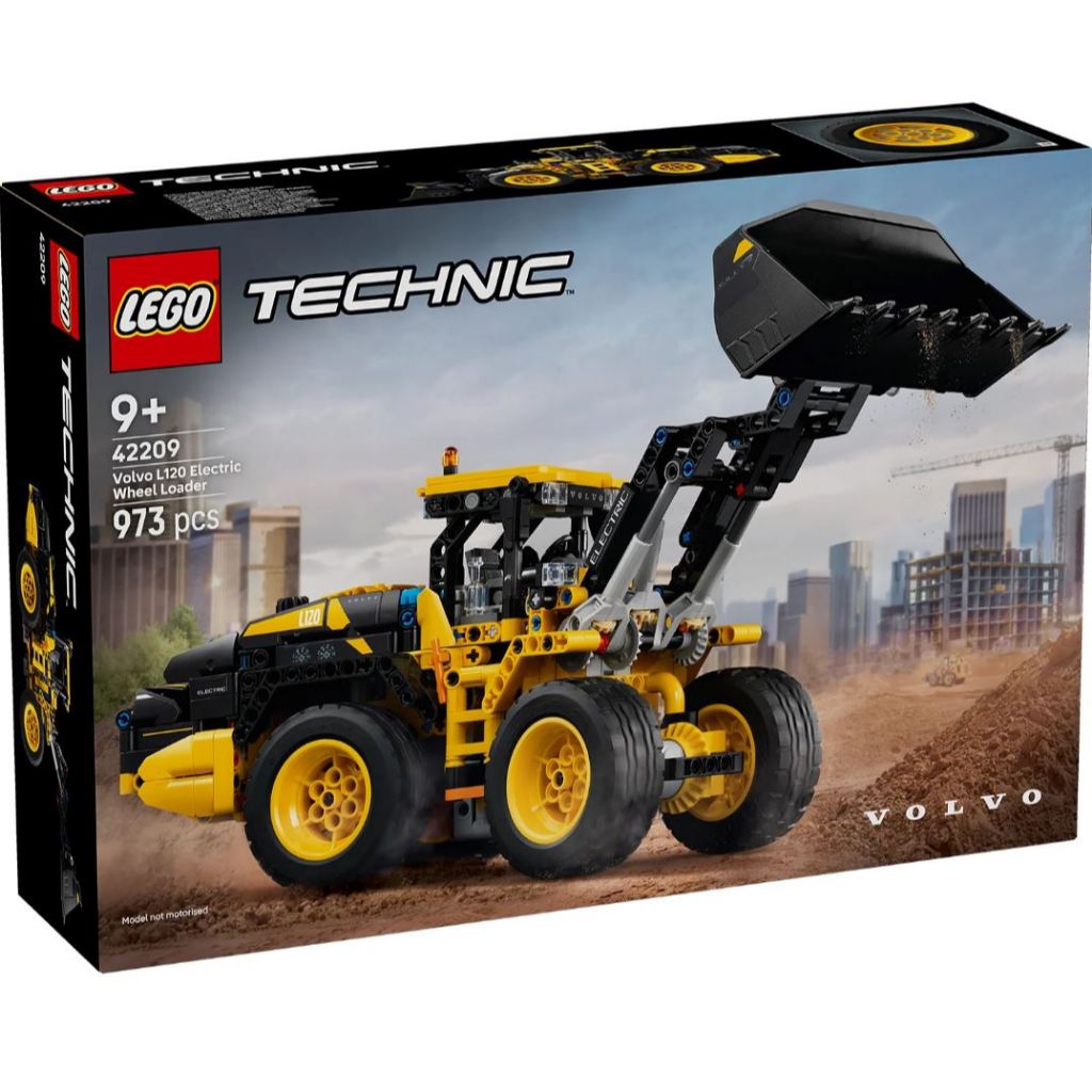 LEGO® Technic Volvo L120 Electric Wheel Loader 42209