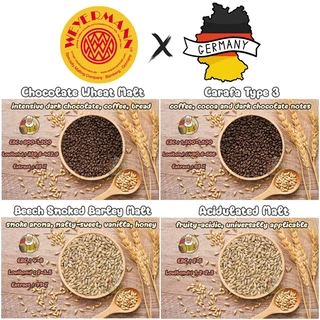 มอลต์ Pilsner, Wheat, Pale Ale, Vienna, MUNICH MALT TYPE 1, CARAPILS, CARAHELL, CARAWHEAT Rye and ACIDULATED Weyermann®