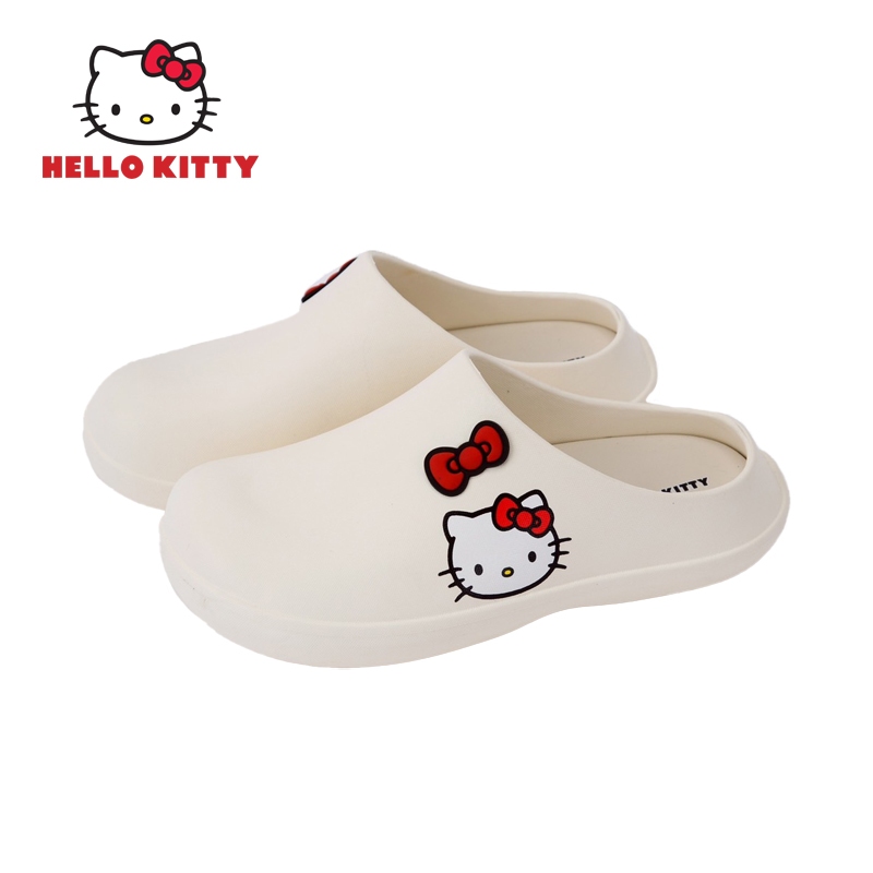 Hello Kitty พร้อมส่ง รองเท้าเสริมส้น รองเท้าเปิดส้น นุ่มเบา สวมใส่สบายเท้า แบรนด์คิตตี้ รุ่นKTP-040