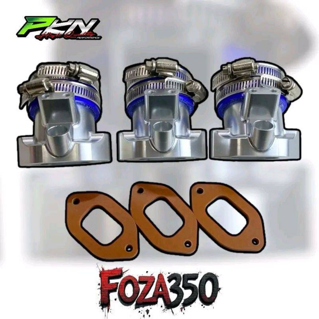 คอไอดี FOZA คอหรีดฟอร์ซ่า งานCNC FOZA350 พร้อมยางรัดคอหรีด คอหรีดCNC คอไอดีCNC ส่งของเร็ว