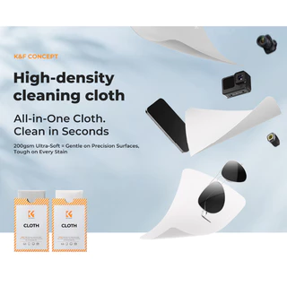 K&F ผ้าเช็ดทำความสะอาด Premium Microfiber Cleaning Cloths