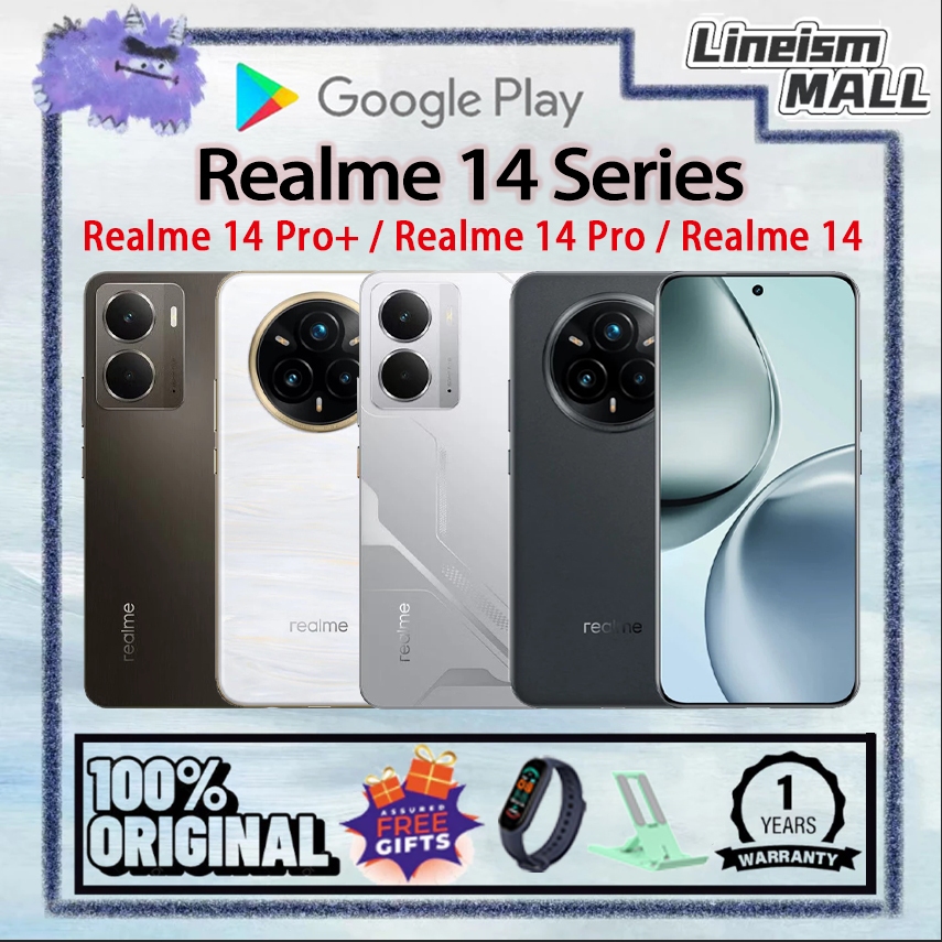 Realme 14 Pro+ Plus Snapdragon 7s Gen3 | Realme 14 Pro Dimensity 7300 | Realme 14 Snapdragon 6 Gen 4 Dual SIM Realme 14