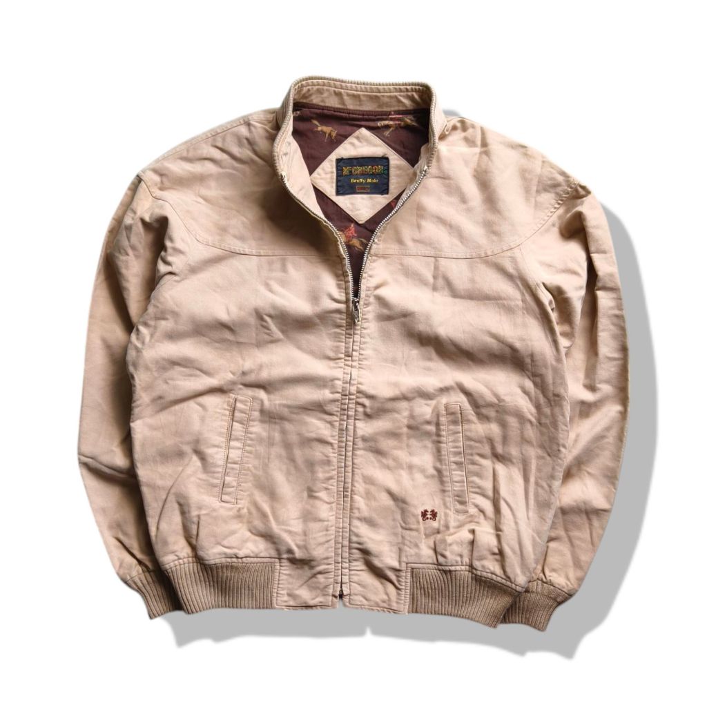 McGregor Brown Harrington Zipper Jacket รอบอก 44”