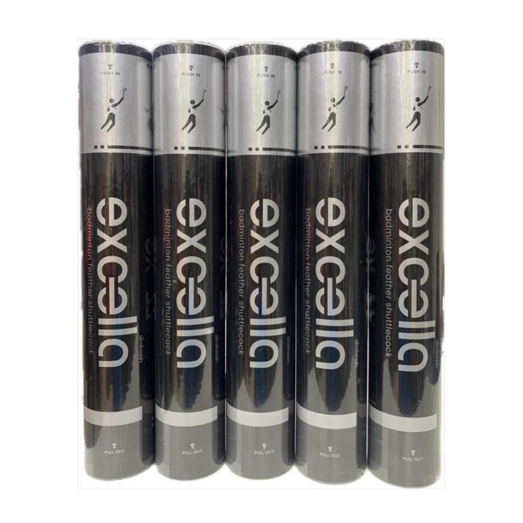 ลูกแบดมินตัน ลูกขนไก่ EXCELLA EX-77