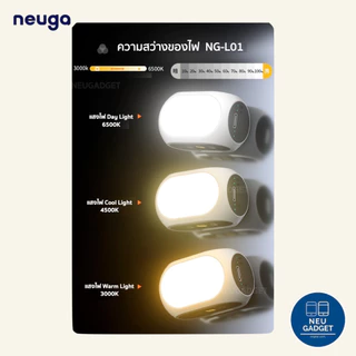 [ส่งจากไทย❗️] Neuga L01 Magnetic Fill Light ไฟถ่ายรูป ไฟเอนกประสงค์ ไฟแม่เหล็ก หมุนปรับองศาได้ ปรับความสว่างได้ 10 ระดับ