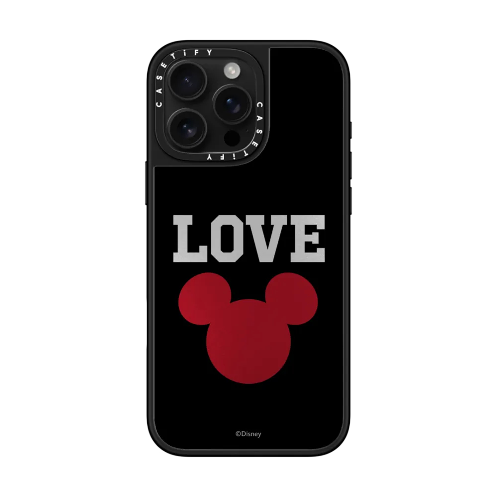 [🐹พร้อมส่ง🐹] CASETiFY | Mickey Mouse - Mickey Mouse Love Symbol Case