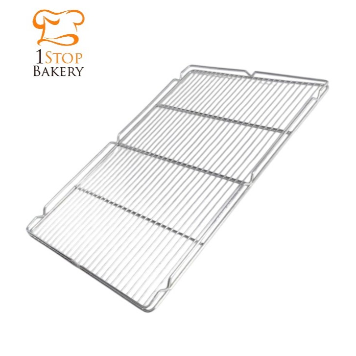 133601 S/S Cooling Rack, 600x400mm /ตะแกรงพักขนม มีขา