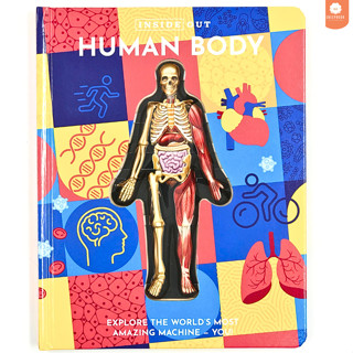 หนังสือ Inside Out: Human Body กระดาษแข็งทุกหน้า