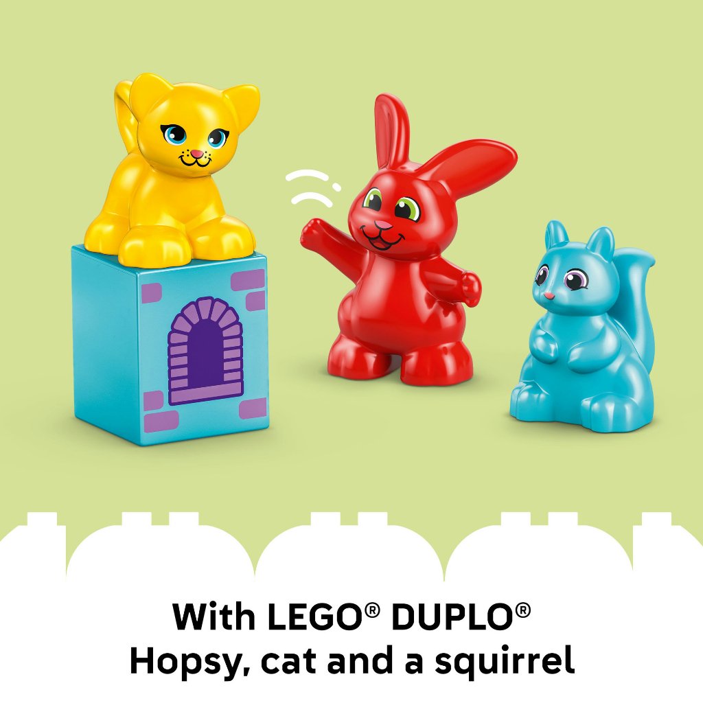 LEGO DUPLO Town 10450 Hopsy’s Castle Game (47pcs.), Building Blocks, Kids Toy ราคา ถูกที่สุด ดีลบีเคเค แกลเลอรีภาพที่ 7
