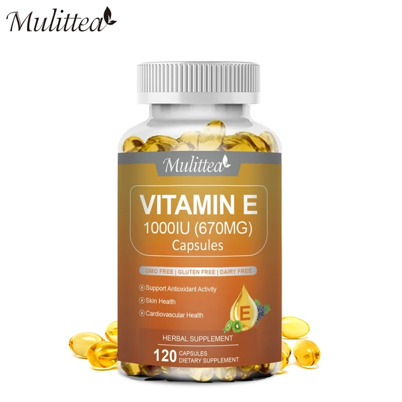 MULITTEA Vitamin E Capsules ปกป้องเซลล์ ส่งเสริมสุขภาพผิว thumbnail 10