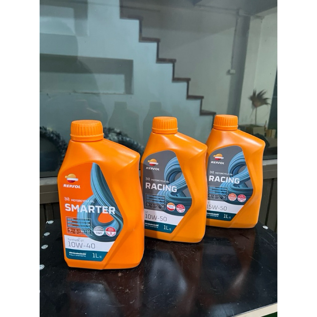 repsolน้ำมันเครื่อง 10w40 10w50 15w50 racing smarter