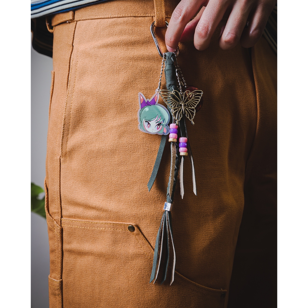 Knn.Five - พวงกุญแจ Leather Keychain (Rati)