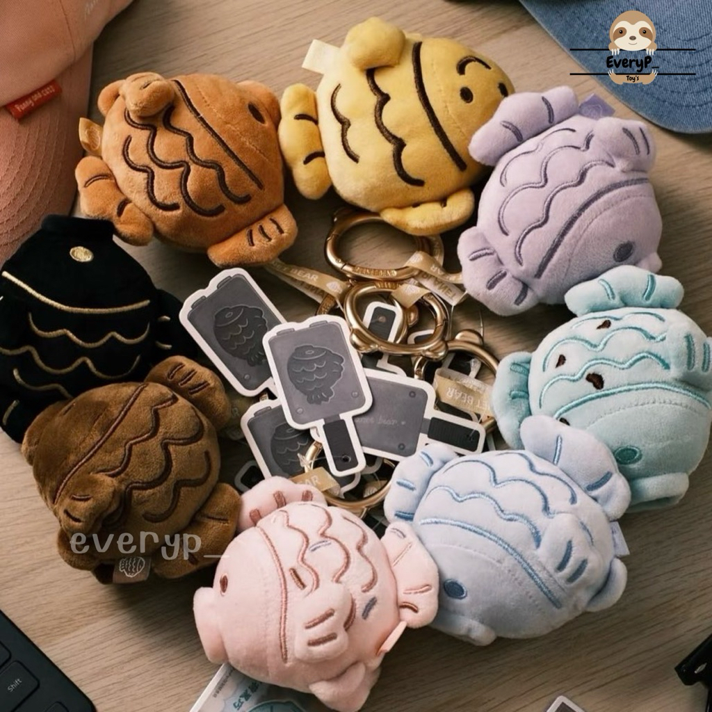 (ส่งด่วน) กล่องสุ่ม Panpan 🥐 พวงกุญแจปลา Panpan taiyaki Planet Bear แพนแพนไทยากิ pan ลุ้น Secret