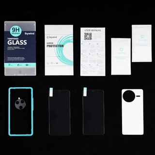 ฟิล์มสำหรับ Xiaomi Poco F7 Pro 5G/ Redmi K80 ฟิล์มกระจก ibywind ของแท้ พร้อมฟิล์มหลังและกันเลนกล้อง