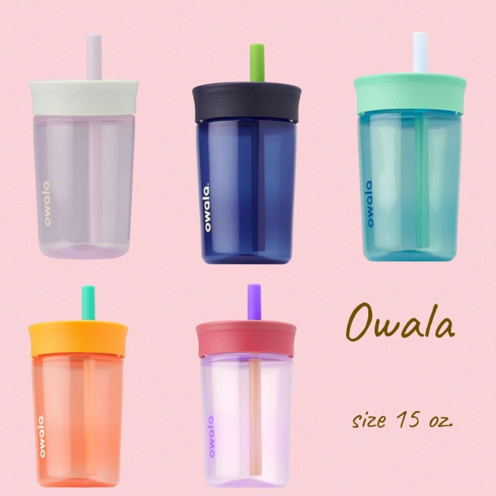 พร้อมส่ง แก้ว Owala รุ่นพลาสติก งานแท้ จากอเมริกา  : Owala Kid Plastic Tumbler