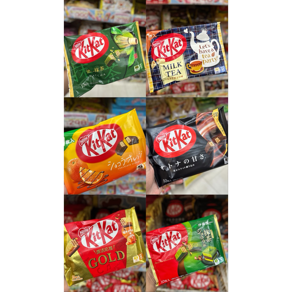 kitkat japan 🇯🇵มีทุกรสชาติ ส่งตรงจากญี่ปุ่น