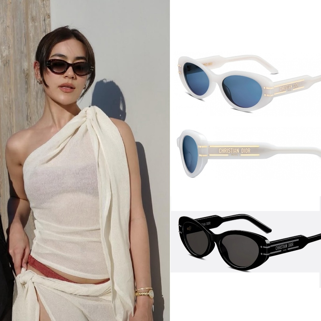 แว่นกันแดด Dior รุ่น Signature B8U ของแท้ สวยมาก รับประกันศูนย์ 1 ปี