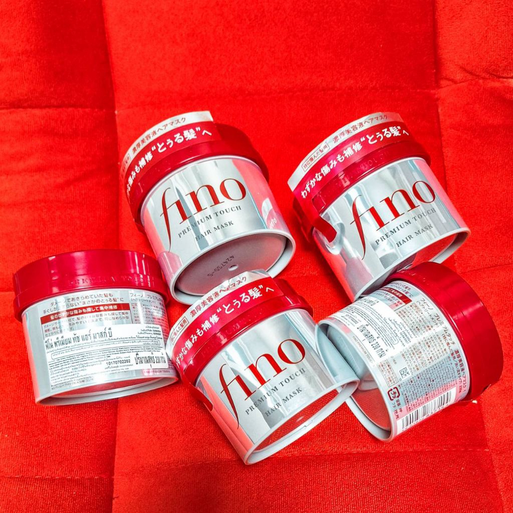 ของแท้ฉลากไทย Shiseido Fino Premium Touch Hair Mask 230g ทรีทเม้นท์บำรุงเส้นผมของแท้จากญี่ปุ่น