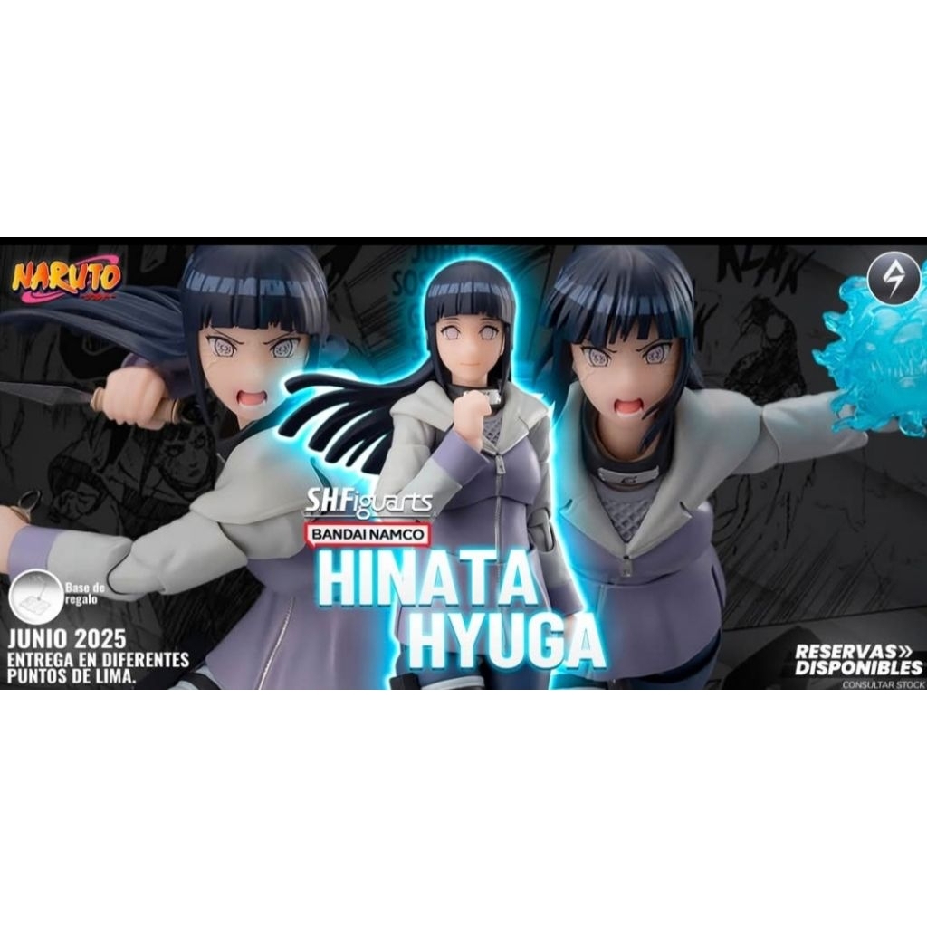 ☣️ NEW​ Hinata Hyuga Virtuous Byakugan Naruto SHF S.H.Figuarts Figuarts Bandai นารูโตะ #EXO.Killer