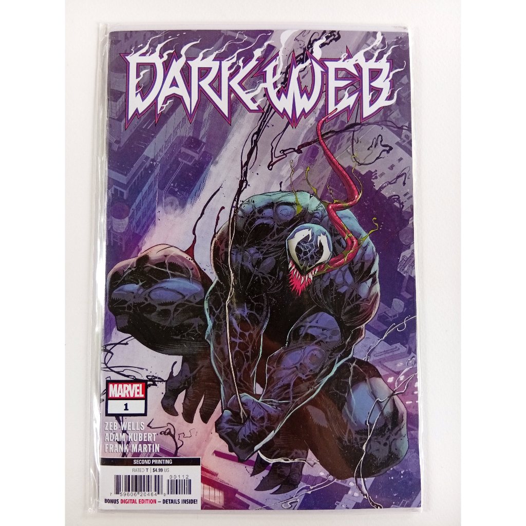 หนังสือการ์ตูน Marvel Comics เรื่อง Dark Web #1 (2022) ภาษาอังกฤษ
