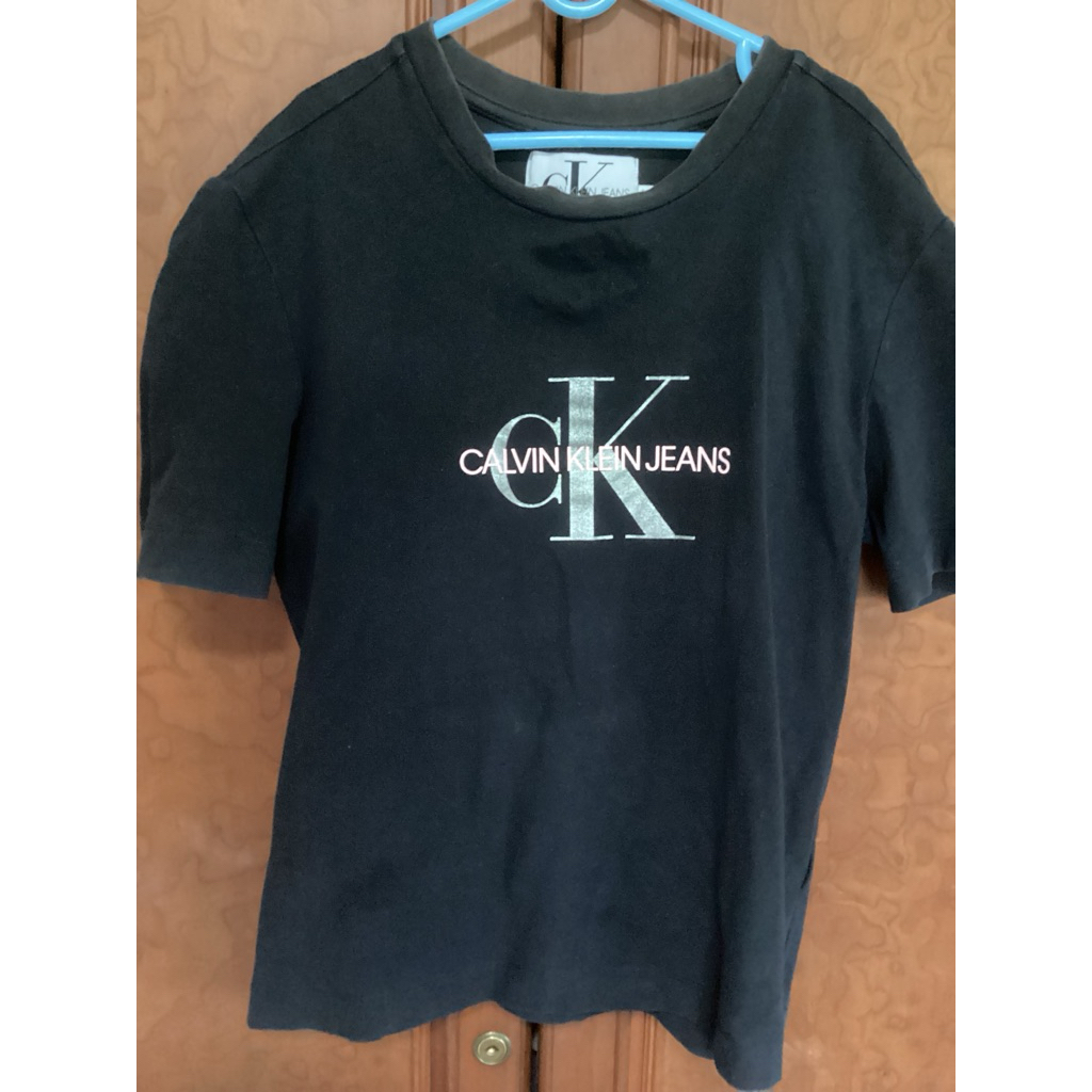 CLAVIN KLEIN JEAN เสื้อยืด สีดำ ผู้หญิง