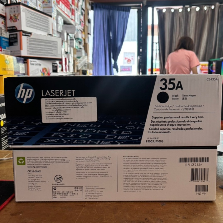 Hp 35A (CB435A) ดำ HP หมึกสีดำ Toner ของแท้ 100%