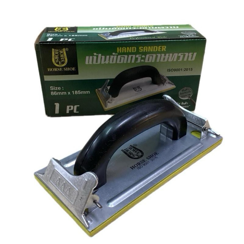แป้นจับกระดาษทราย ขนาด 86mm x 185mm.
