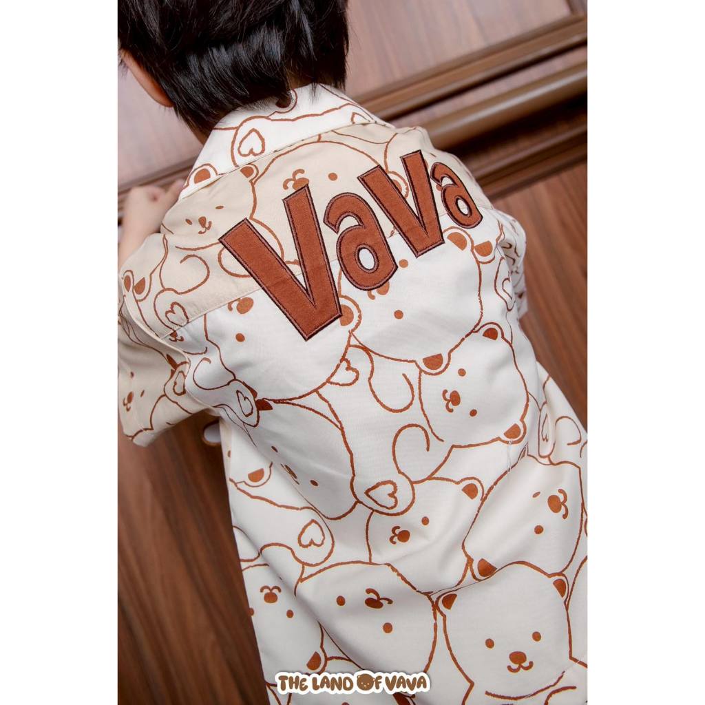 Thelandofvava  BEAR BROWN VNYI1165 ชุดเด็กชาย ลิขสิทธิ์แท้จาก vava ราคา ถูกที่สุด ดีลบีเคเค แกลเลอรีภาพที่ 4