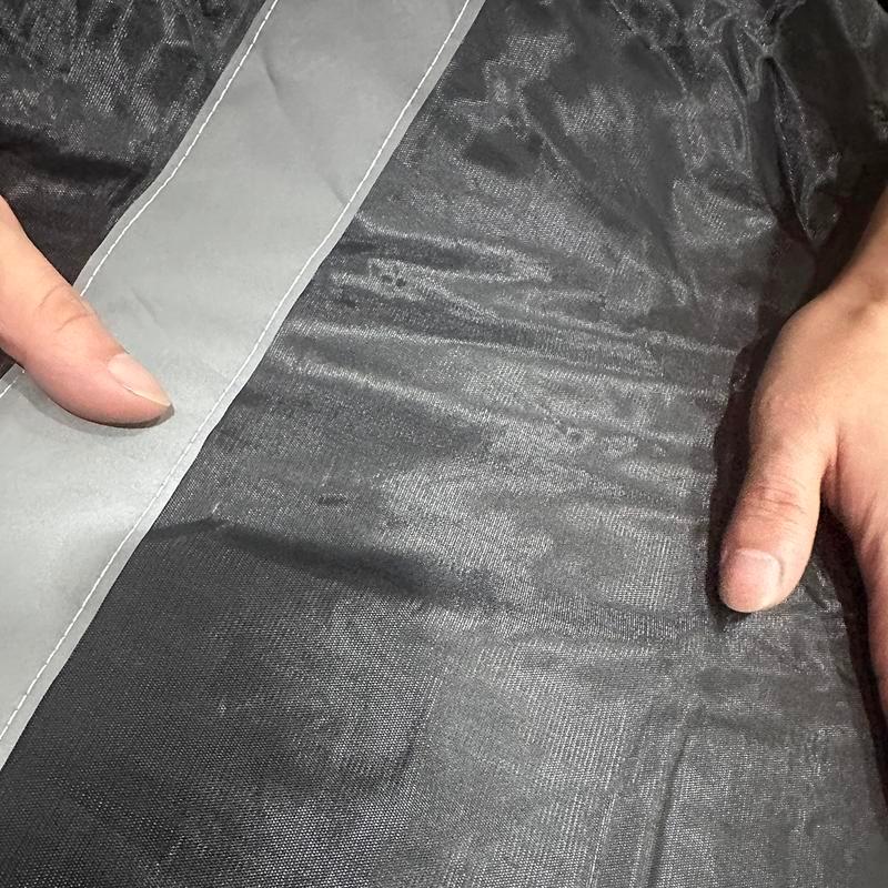 ชุดเสื้อคลุมกันฝนและกางเกงกันฝนสำหรับขี่นุ่มชุดกันน้ำและกันฝนสำหรับผู้ชายและผู้หญิงชุดป้องกันแบบเต็มตัว เสื้อฝน - รูปที่ 5