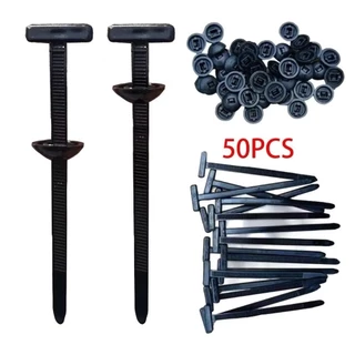 NP-981 หมุดยึดหัวเข็ดขัดสาย Universal Cable Tie Buckle, อเนกประสงค์ Self-Locking Heavy Duty ไนลอน 50 ชิ้น