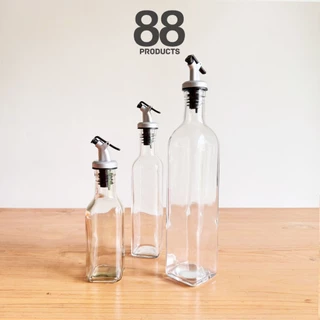 ขวดใส่ซอส ขวดแก้วใส่ซอสเครื่องปรุง ขวดใส่น้ำปลา 150 250 500ml พร้อมจัดส่ง ส่งไว 88Products