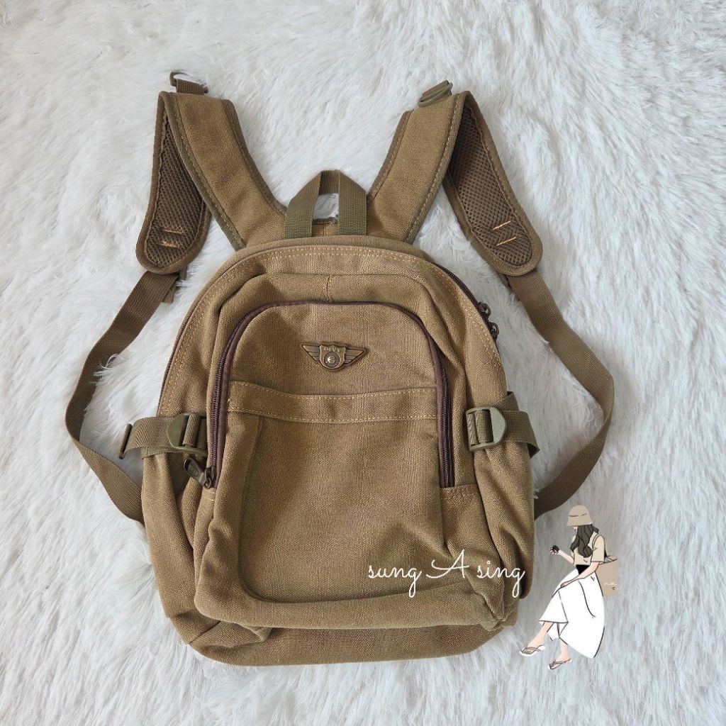 🦫 กระเป๋าเป้ DEVY Brand แท้100% มือสอง #เป้มือสอง #กระเป๋ามือสอง