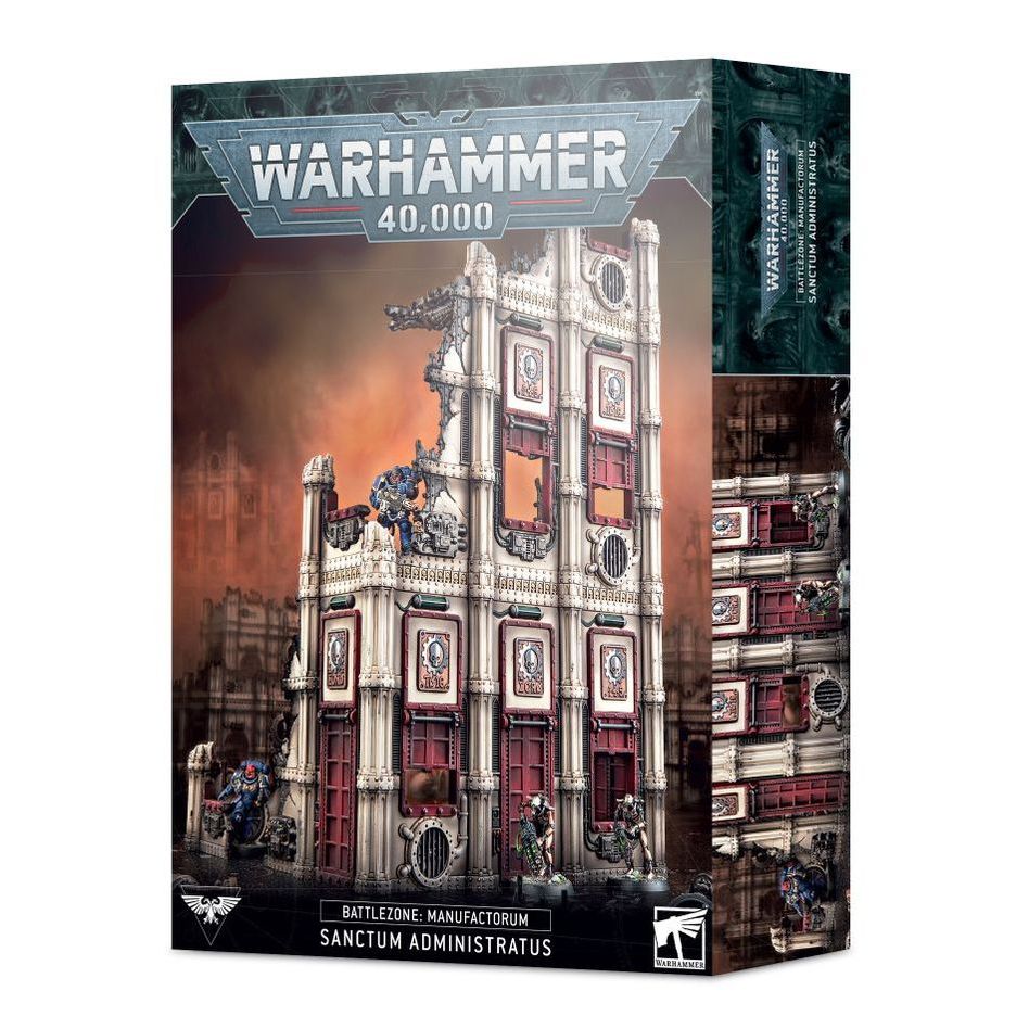 Warhammer 40k : Terrain : Battlezone Manufactorum Sanctum Administratus