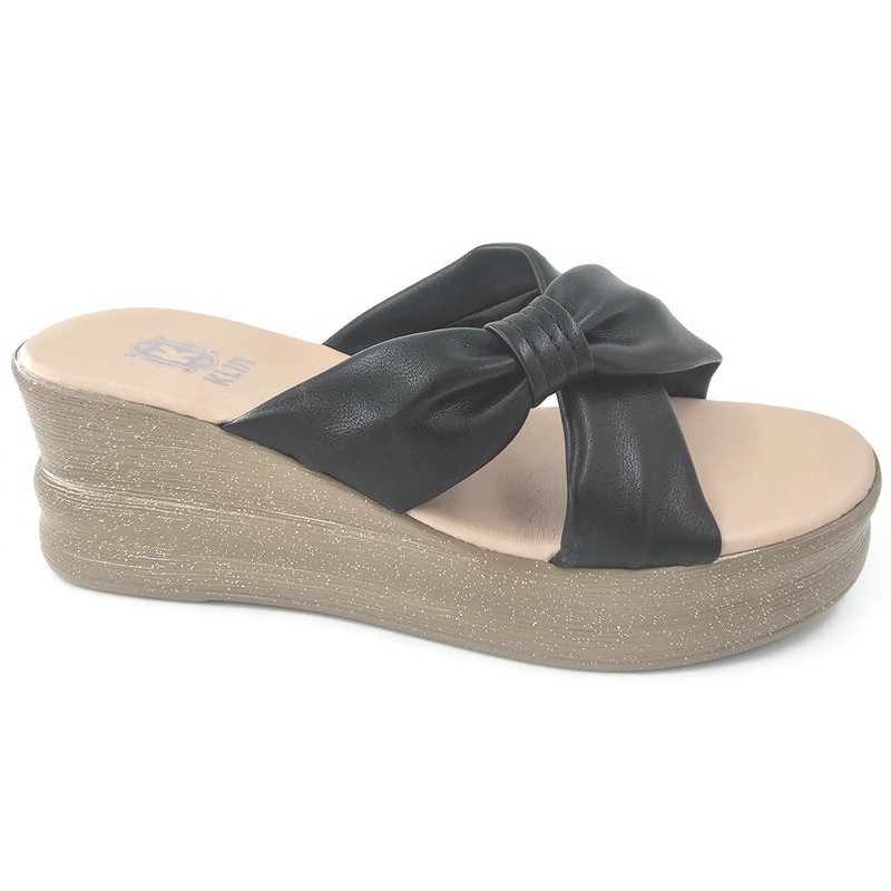 KLIN รองเท้าแตะส้นตัน รุ่น KU1285 รองเท้าผู้หญิง สินค้าพร้อมส่ง