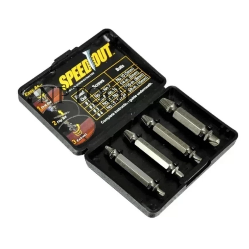 NP-290 Tools Pro SPEED OUT ชุดเครื่องมือถอนหัวน็อต / สกรู / ตะปู
