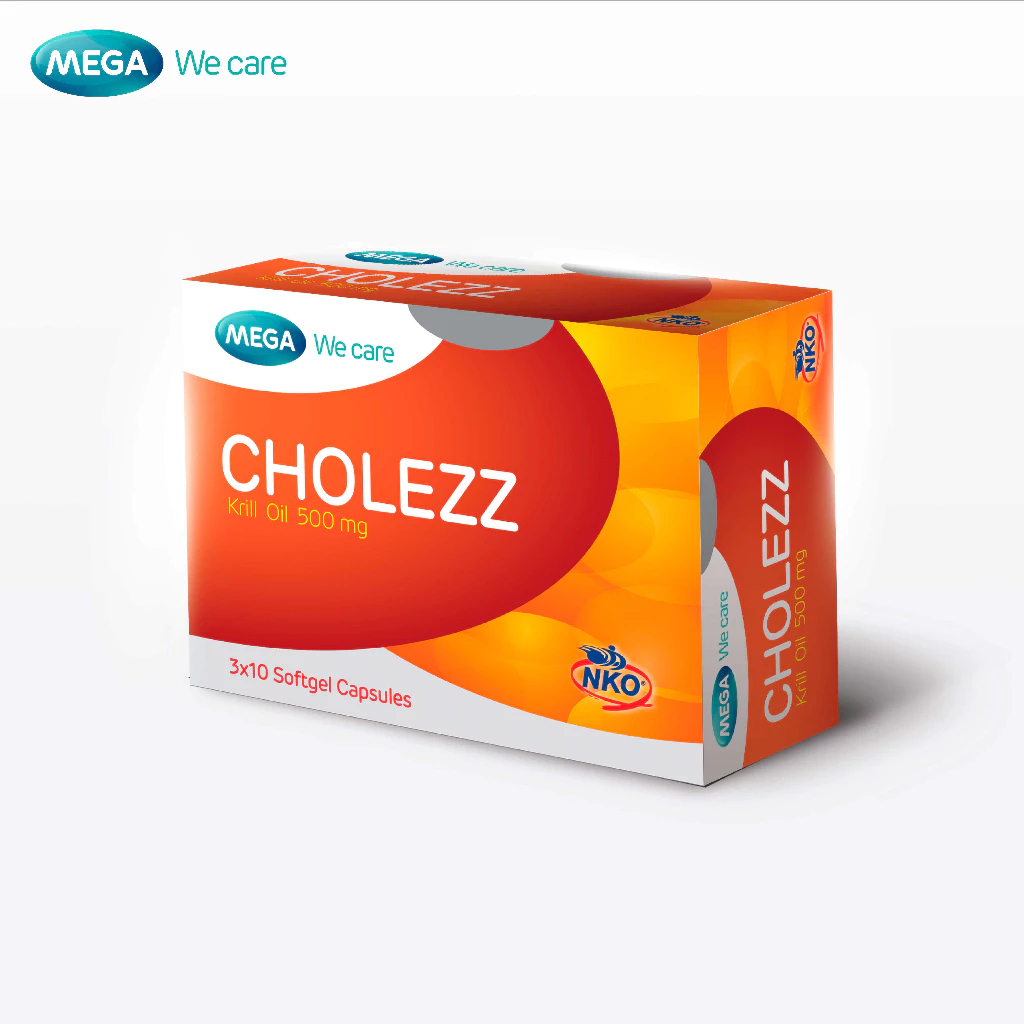 MEGA We care  CHOLEZZ (30cap) - เมก้าวีแคร์ โคเลซซ์ (30 เม็ด)