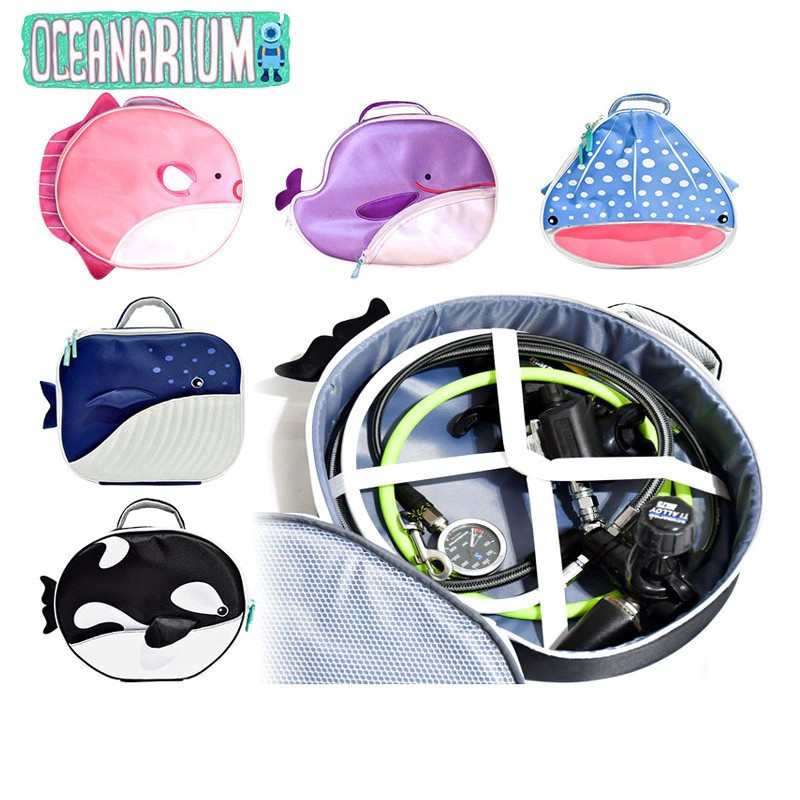 Oceanarium Regulator Bag กระเป๋าเก็บ regulator กระเป๋าใส่ของไปดำน้ำ เกร๋ กว่าใคร เริ่ดที่สุดบนเรือ