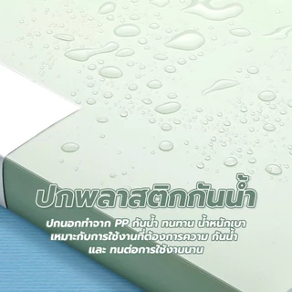 แฟ้มสอดเอกสาร 20 / 30 / 40 / 60 / 80 / 100หน้า มีซองใส อุปกรณ์สำนักงาน แฟ้มเอกสาร A4 โทนพาสเทล