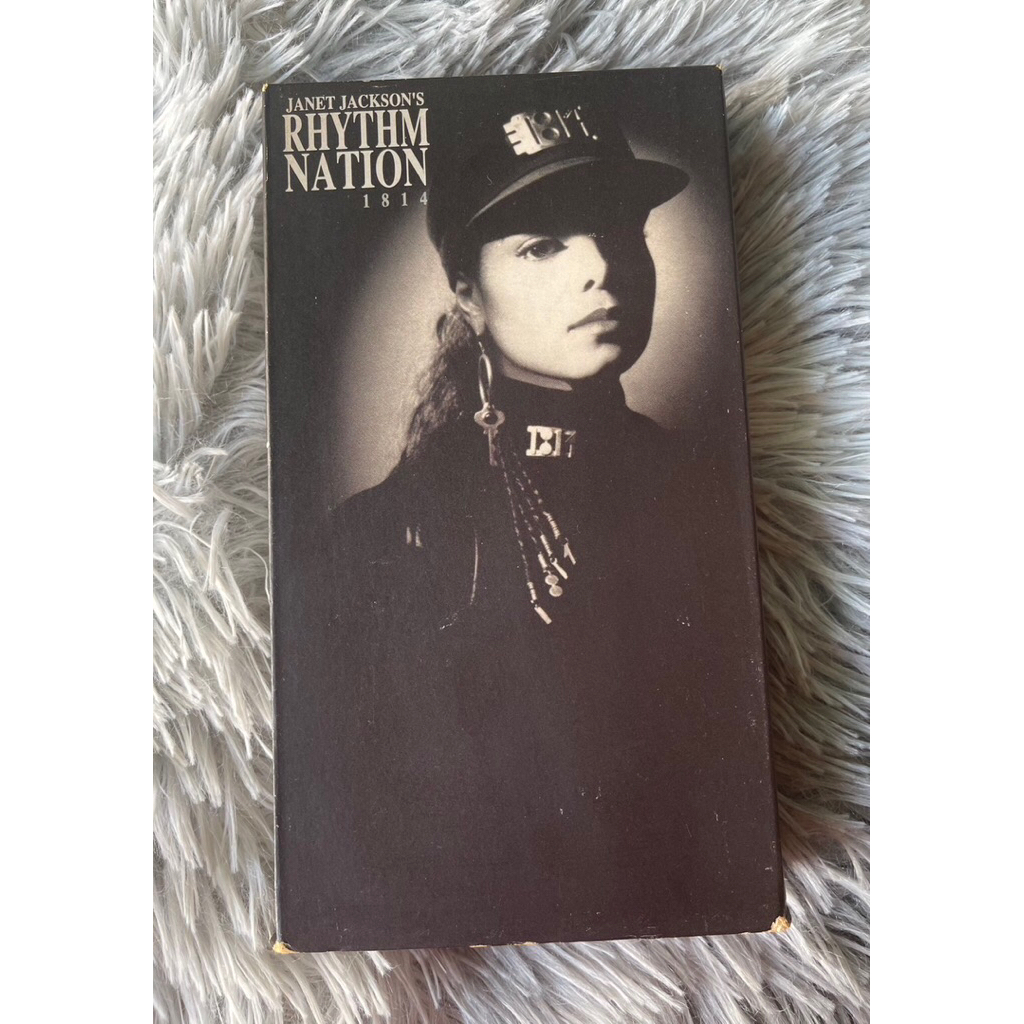ม้วนวีดีโอ Janet Jackson's - Rhythm Nation 1814 - PAL VHS Video Tape