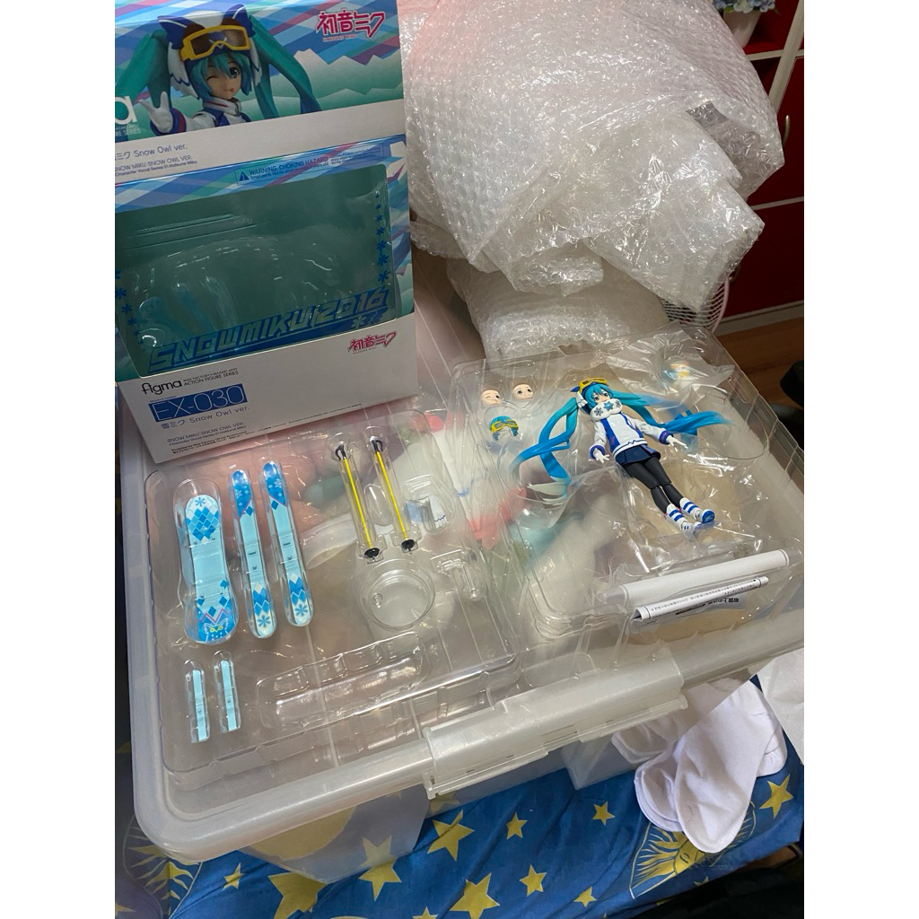 Figma Hatsune Miku Snow owl vers. EX-030 มือสอง แท้💯