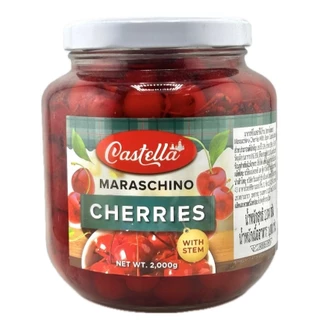 AFBS Castella Maraschino Cherries 2000 g. #1113146