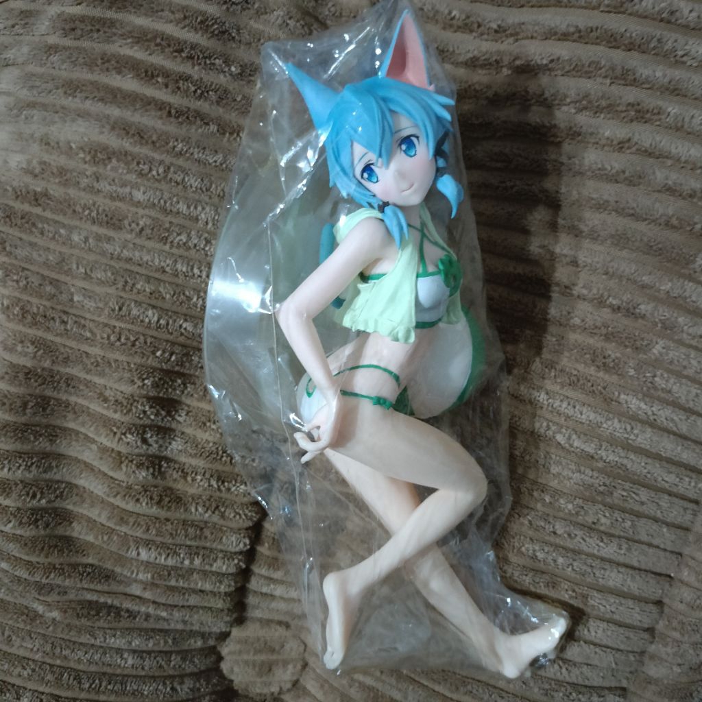 Sword Art Online Code Register Ocean Cait Sith Sinon EXQ Figure