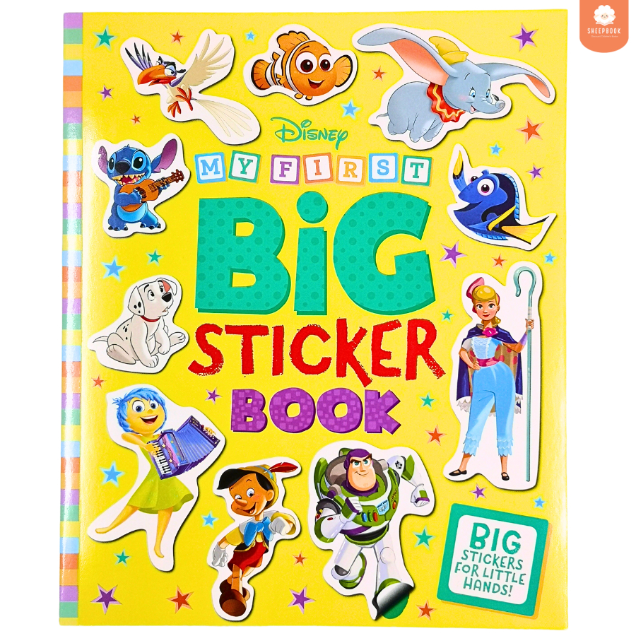 หนังสือ Disney: My First Big Sticker Book #sheepbooksheepbook F3F7