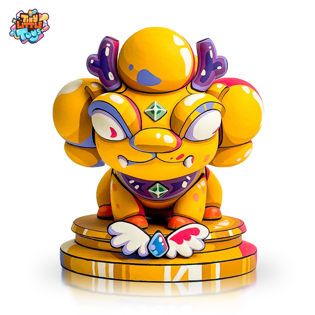 Tiny Little Toys DEVA Art Toy แอคชันฟิกเกอร์ ของสะสมแฮนด์เมด ปี่เซียะ เรียกทรัพย์ นำโชค สแกนรับ NFT