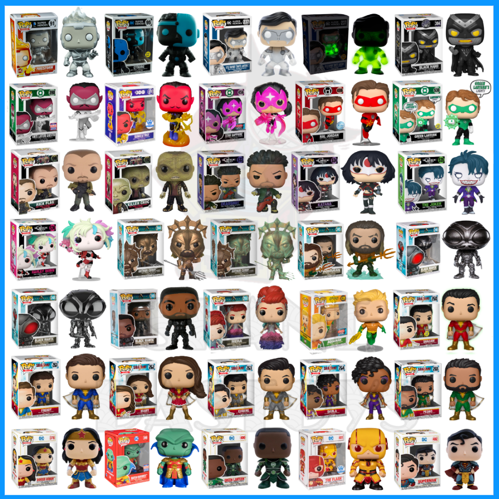 {PRE-ORDER} Funko Pop! DC HEROES : White, Green Lantern, Suicide Squad Isekai, Aquaman, Shazam, Impe