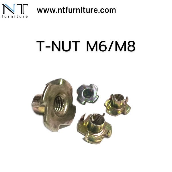 หัวน็อตT-NUT M6และM8
