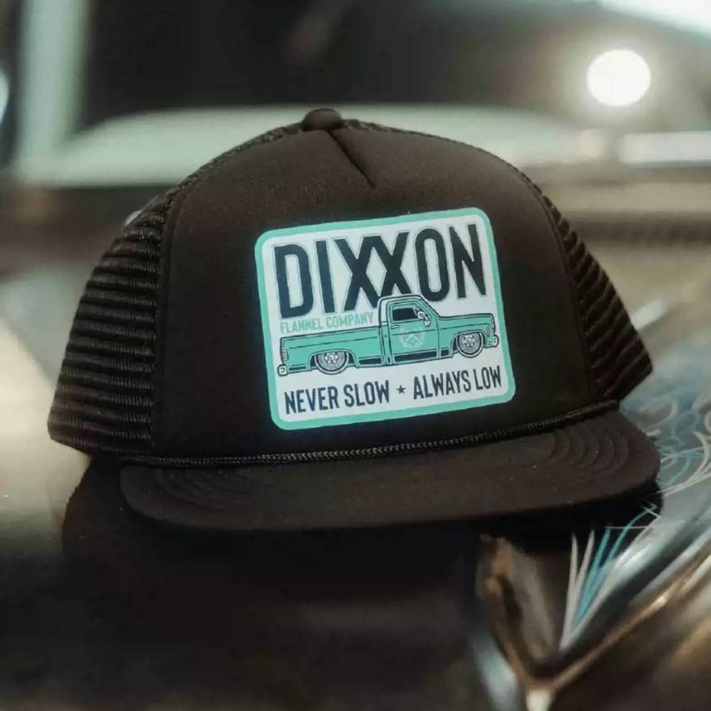 Dixxon Flannel co. Alway Low
Flat Bill Foam Trucker Hat

